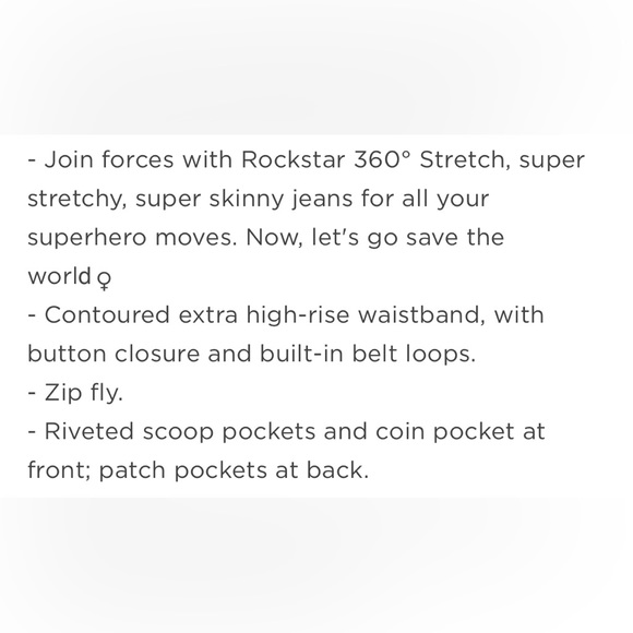Extra High Rise Rockstar Super Skinny 360 Jeans - Picture 10 of 11